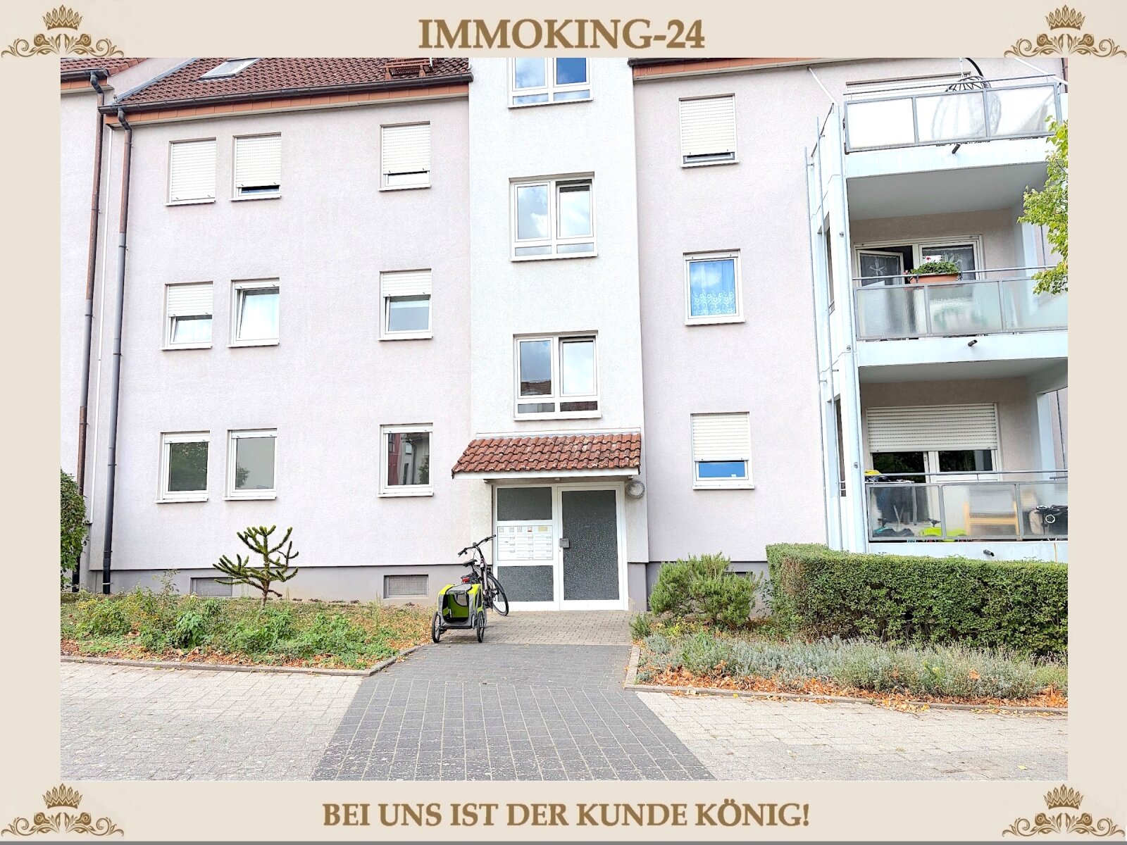 TOP RENOVIERTE ERDGESCHOSSWOHNUNG ++ GUTE LAGE ++ INKL. 2 STELLPLÄTZEN! ++