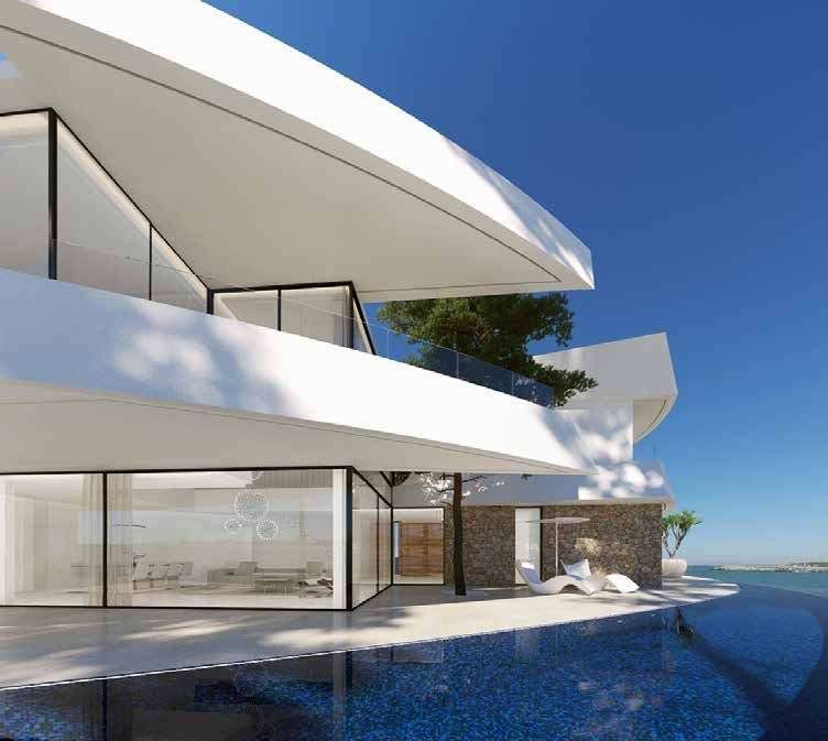 ALICANTE- COSTA BLANCA : BESTE LAGE ++ NEUBAU EINER AUSSERGEWÖHNLICHEN VILLA ++ MEERBLICK ++ T