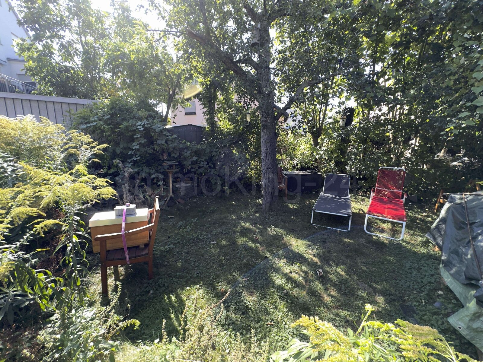 BLICK IN DEN GARTEN
