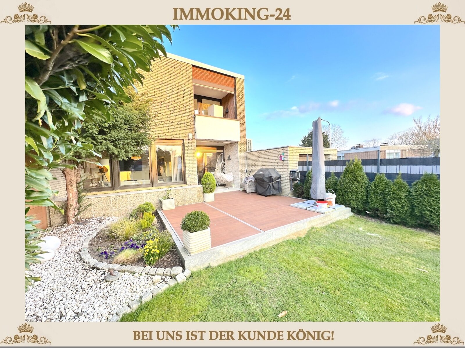 RÜCKANSICHT DES HAUSES