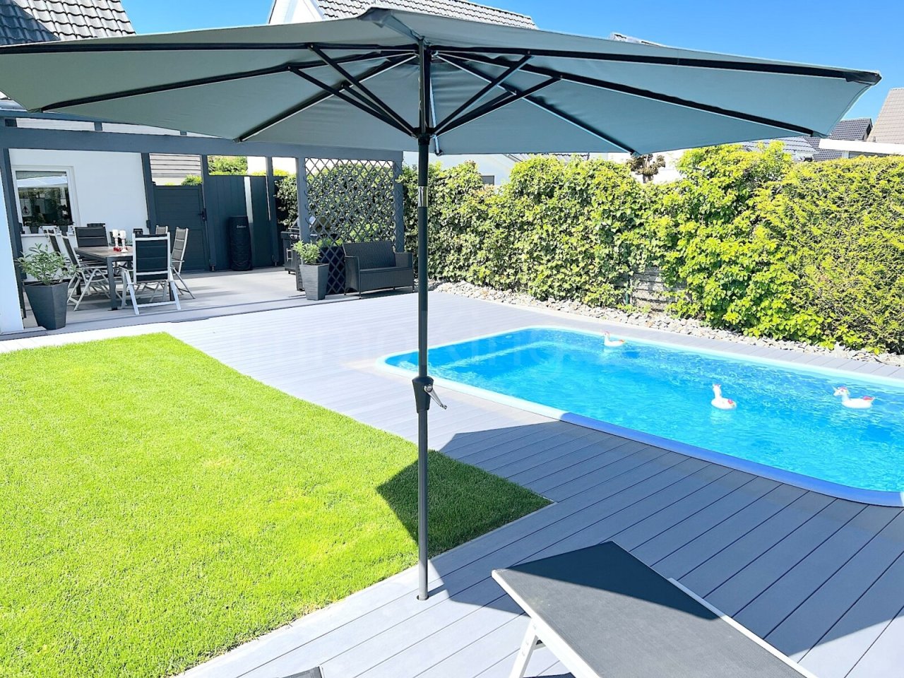 Blick auf den Pool Blick auf den Pool
