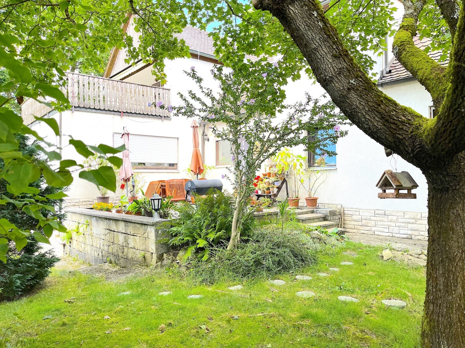 BLICK AUF DIE TERRASSE